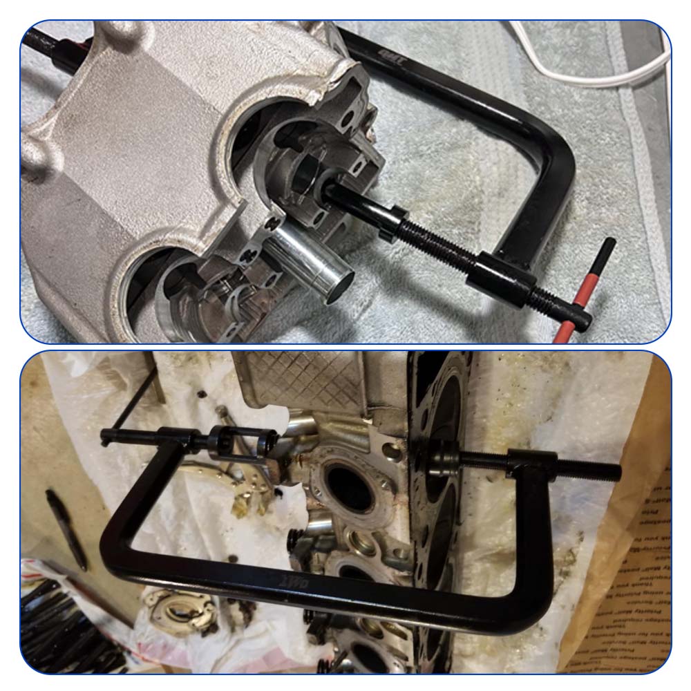 Automobile Engine Valve Spring Compression And Removal Tool Set Multi-Specification Adapter  Extension Screw Grinding Tool