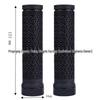 Anti-Slip Rubber Handlebar Grips for Mountain Bikes - Single-Sided Aluminum Lock-On