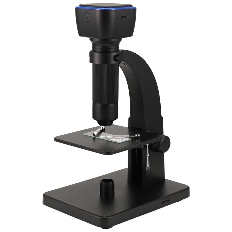 A96I-2000X Biologisches Digitalmikroskop Wifi USB-Mikroskop Mit Digitaler & Mikrobieller Linse Mit 11 Einstellbaren LEDs