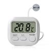 Electronic Aquarium Temperature Gauge with Precise Sensor for Safe For Fish and Turtle Tank Monitoring Easy To Read and Install