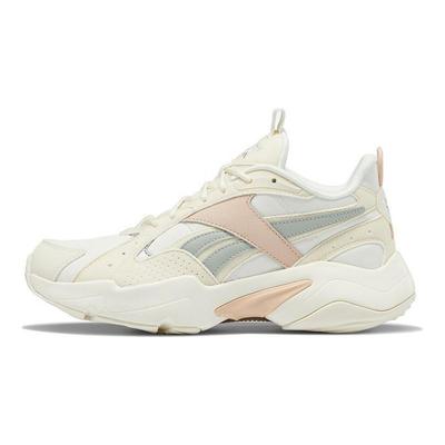 Turbo Restyle Leather Sports Comfort Durable Breathable Shock Absorption Low-Top Casual Shoes Women Casual Shoes Off-White GV6937