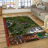 HD Heroes of Might and Magic Retro Games Rug Carpet for Living Room Bedroom Decor,Floor Mat Non-slip Decoration for Sofa Doormat