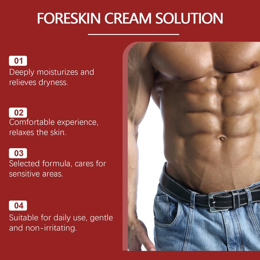 Men's Private Massage Care Cream Promotes Local Microcirculation, Revitalizes Skin Vitality, And Reduces Tightness.