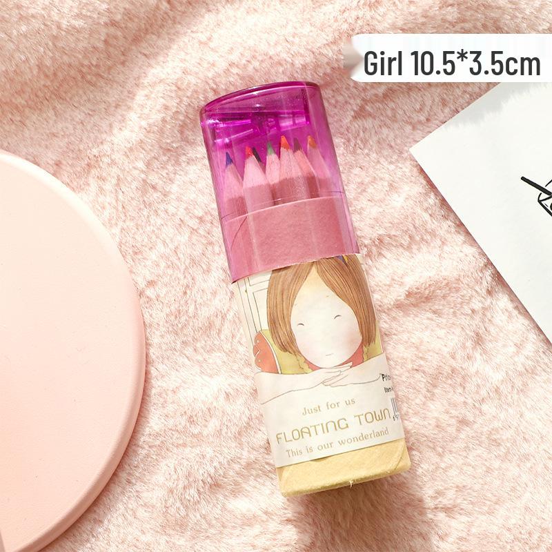 

Мини-набор карандашей из 12 цветов для детей - Милый, маленький и идеально подходит для раскрашивания и рисования HB