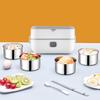 Electric Lunch Box Double Layer Insulated Food Heater for Dormitory Kitchen Office Travel Food Storage Container