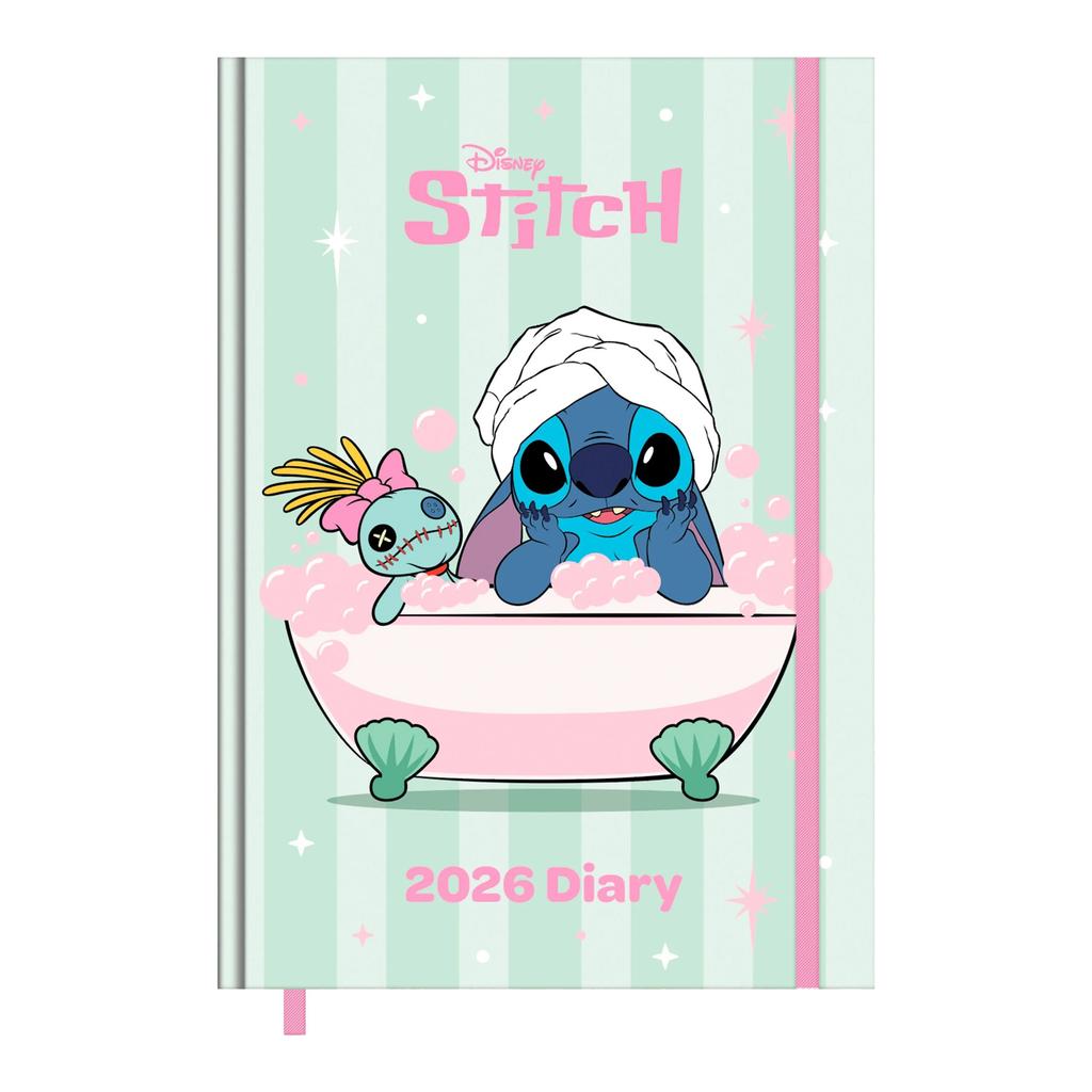 Lilo & Stitch Bubble Bath A5 Diary