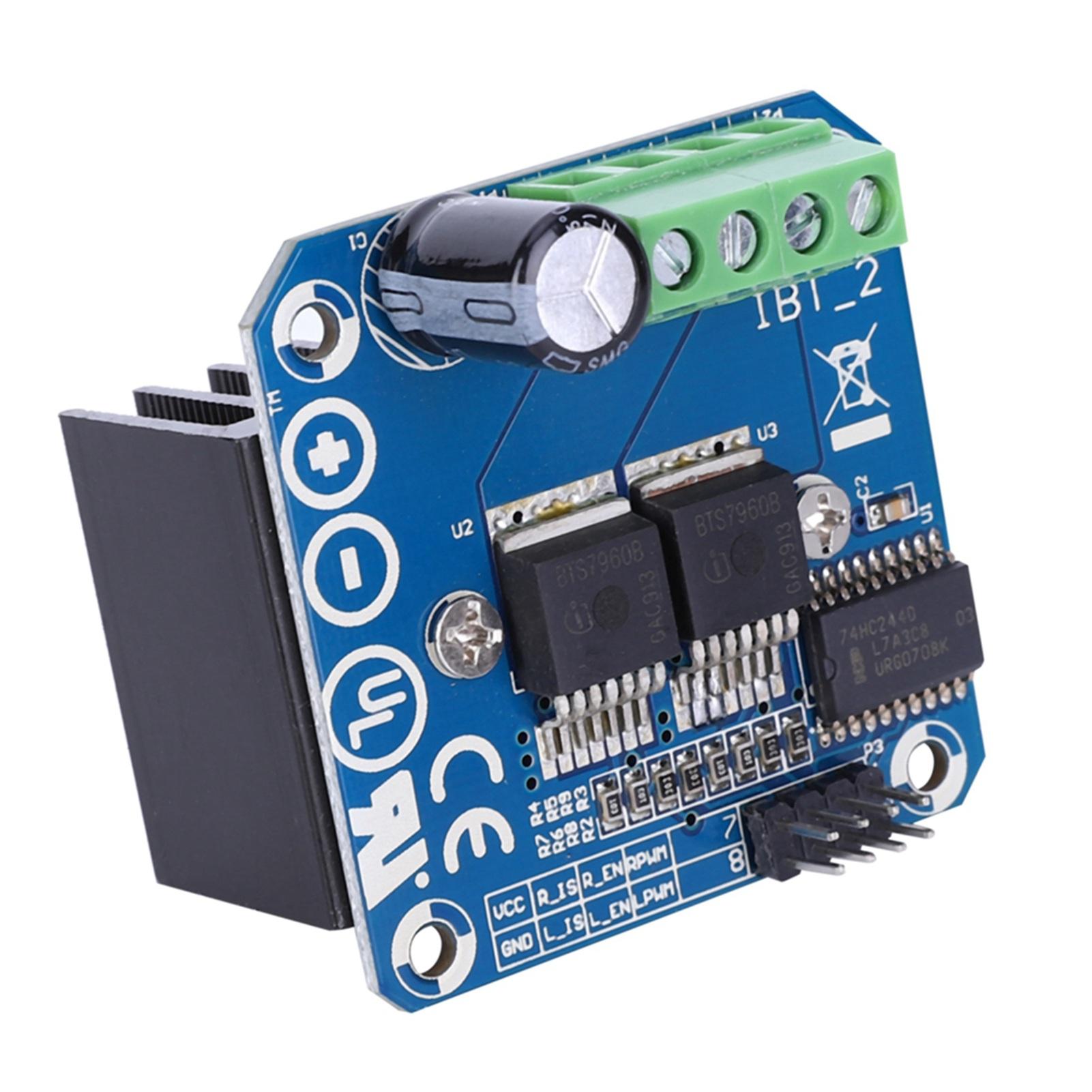 

Motor Drive Module High Power Driver for Smart Car BTS7960 43A Electric Components