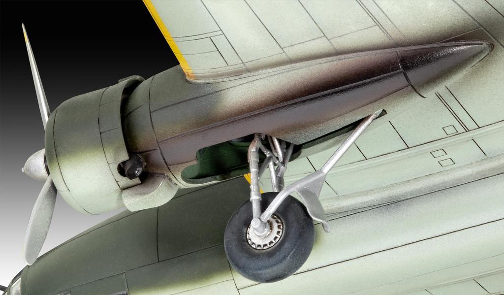 German Level Japanese Army Type 97 Heavy Bomber Plastic Model 03797 1/72 Ki-21-Ia