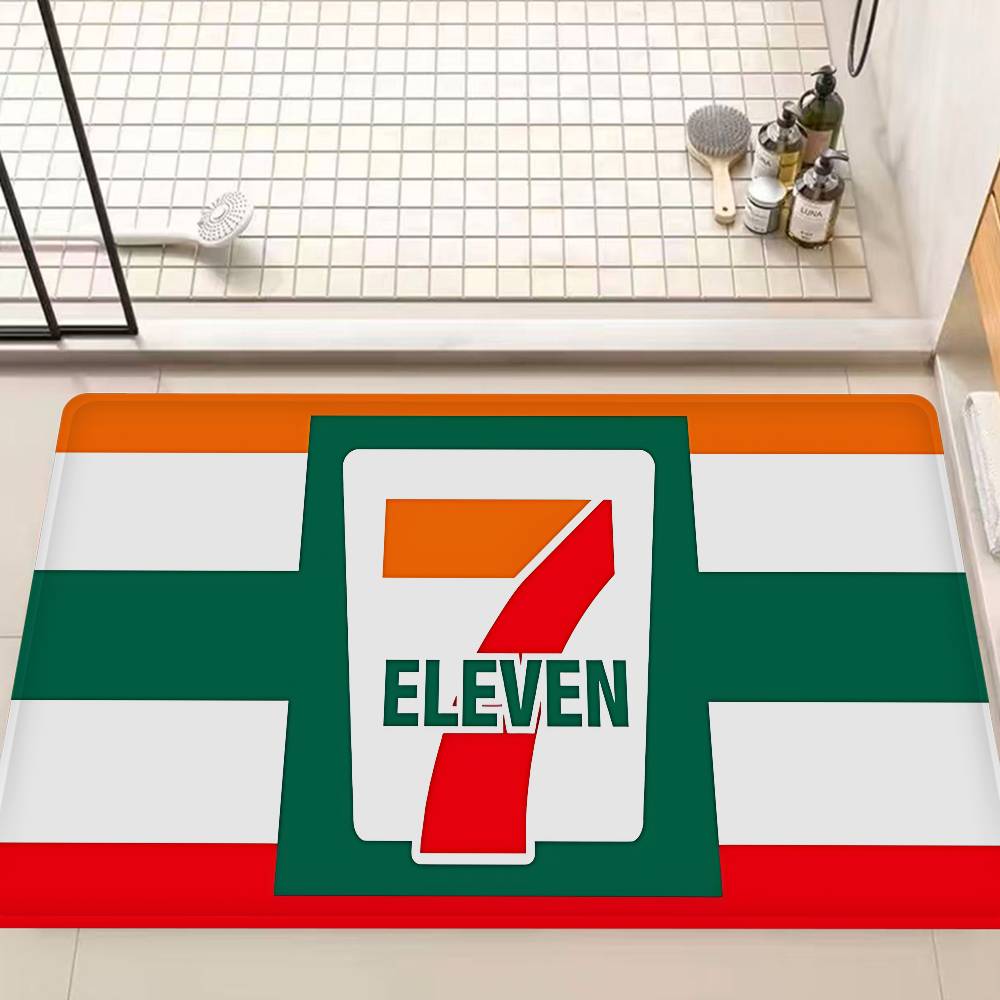 7-E-ELEVENS Bathroom Mat Kids Room Bedroom Decoration Balcony Anti-Slip Doormat Living Room Welcome Rug