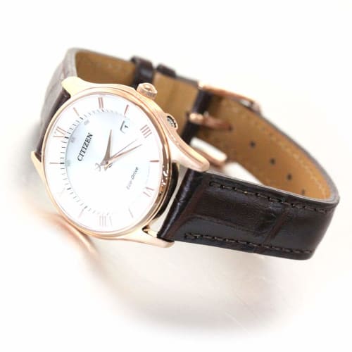 

Citizen Collection Simple Adjust Eco-Drive Radio-Controlled Watch, Slim Type, AS1062-08A, Men s