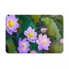 Lotus Flower Doormat Kitchen Entrance Home Floor Mat Non-slip Carpet Rug for Bedroom Footpad Mats