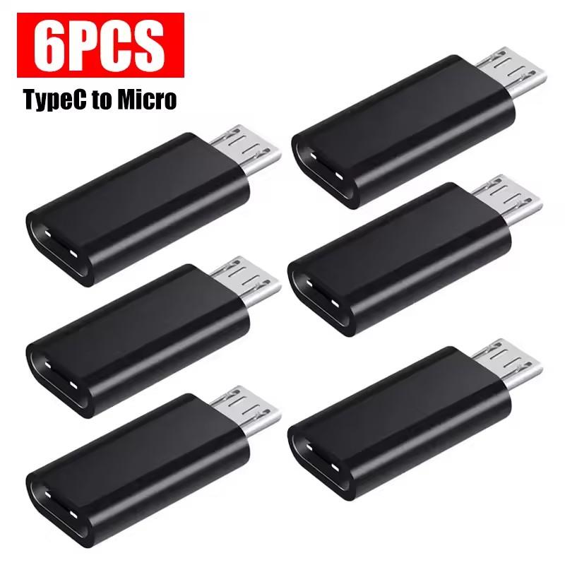 USB Typ C auf Micro-USB-Adapter für Telefon Tablet Android Ladegerät Datenkabel-Adapter Micro-USB-Buchse auf Typ-C-Stecker OTG-Konverter