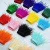 Feather100cm Colored Ostrich Feather Trim Fringe DIY Crafts | Costume Accessory for Dancewear, Carnival Headdress & Gift Wrapping