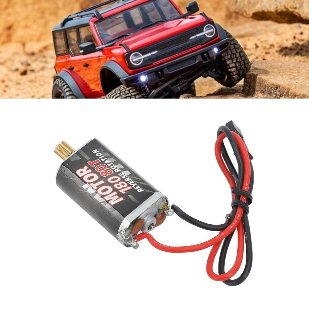 Low Noise 180 RC Brushed Motor Crawler Motor for Traxxas TRX4M RC Crawler 1/18 Scale Model