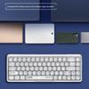 LOFREE 1 % Gjennomsiktig Trådløst Bluetooth Mekanisk Tastatur