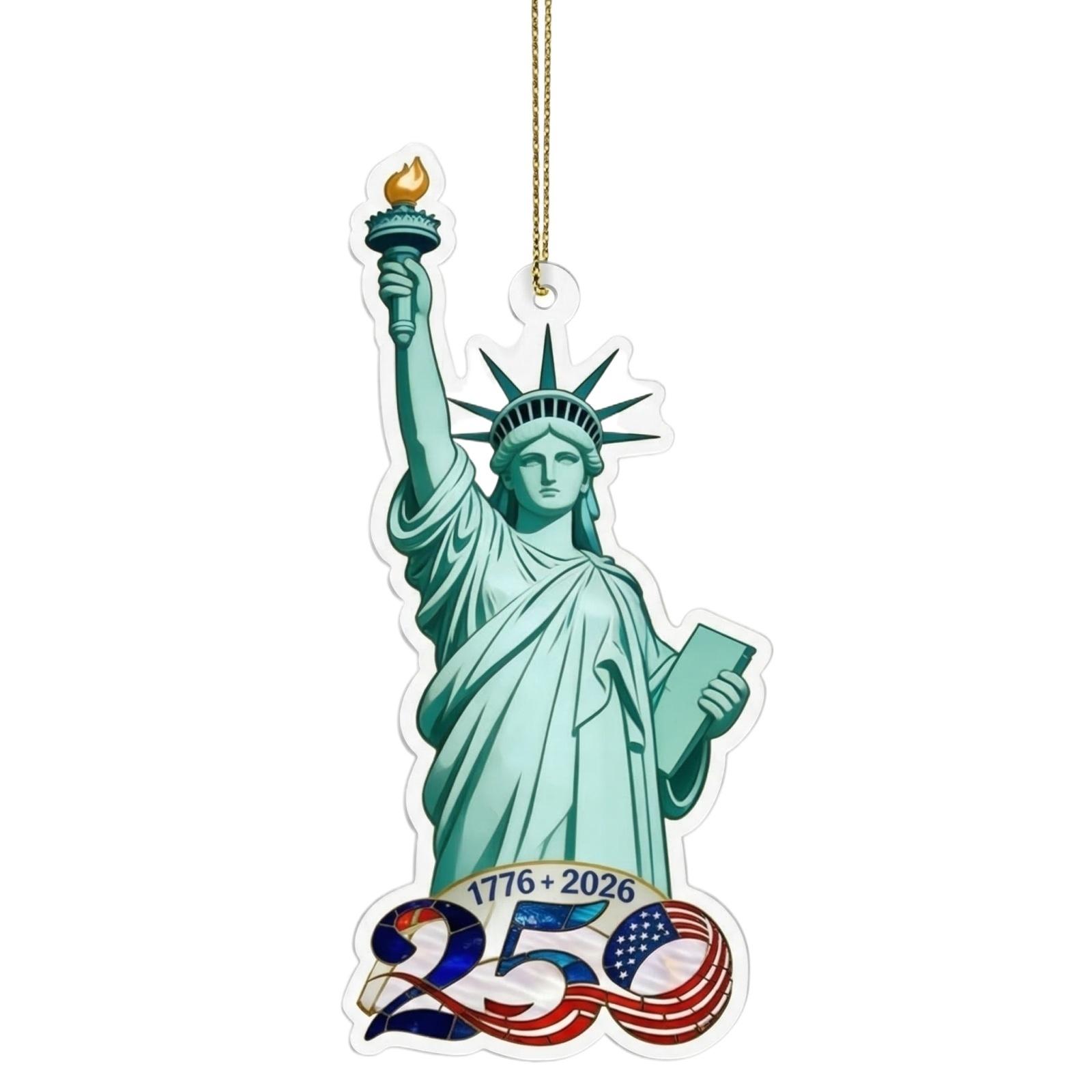 0 Anniversary USA Ornament, 0 Merchandise, 0th Birthday Gifts, Patriotic Decorations One Size