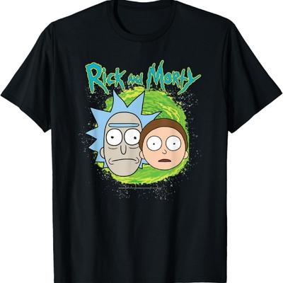 Rick and Morty Floating Heads T-Shirt