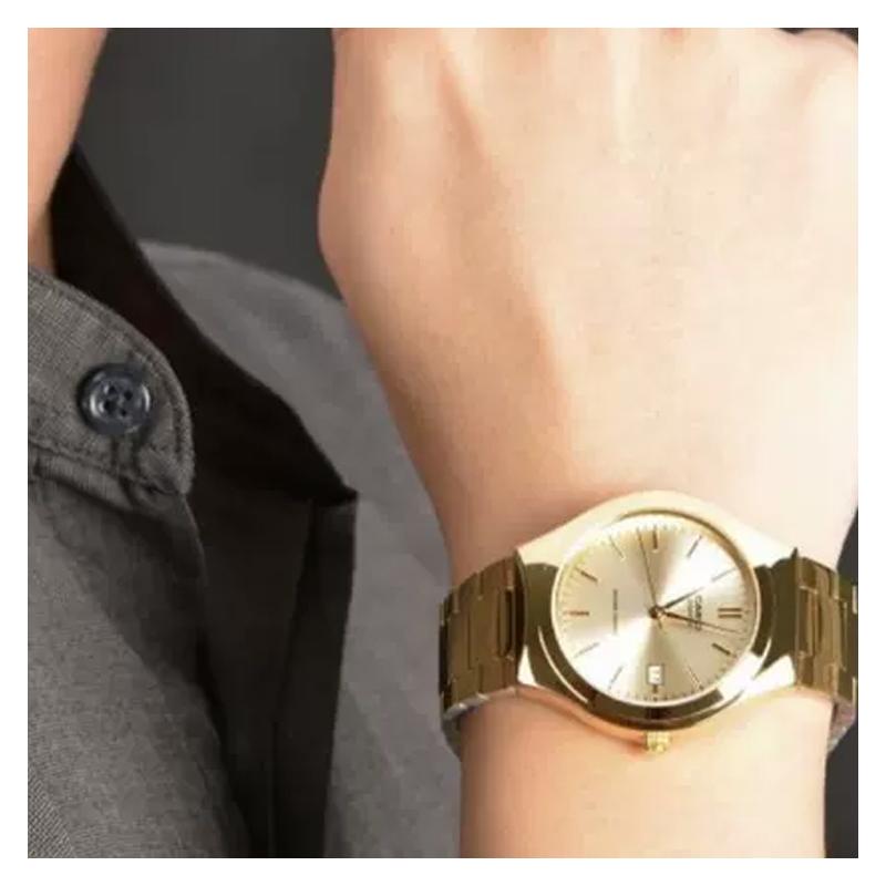 Casio STANDARD Series Retro Pointer Series Retro Fashion Business Trend Leisure Date Display Quartz Movement Stainless Steel Strap MTP-1170N-9A