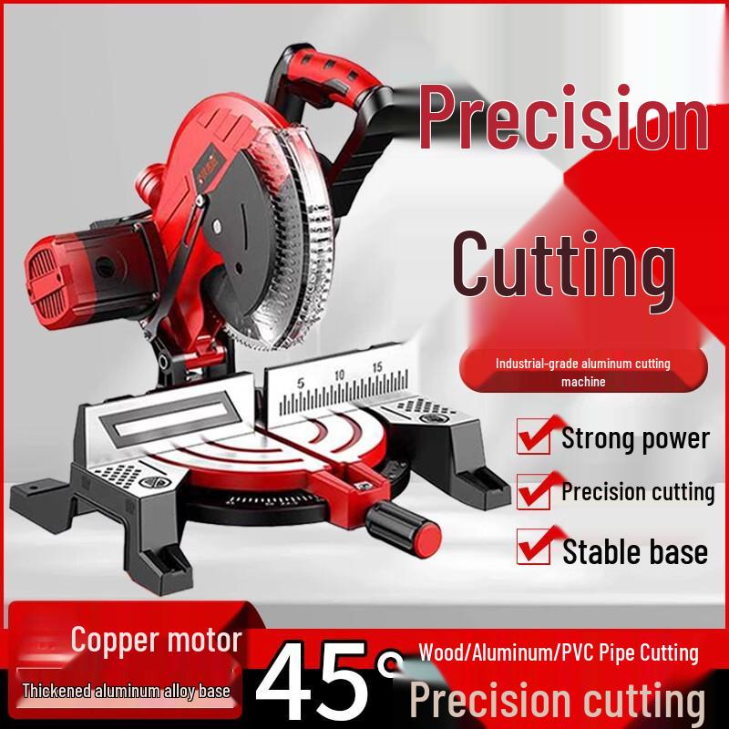 Tongjing High-Precision Multi-Functional Miter Saw CN Plug (adapter Included)