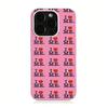 Korean Creative Blue Pink I Love Myself Phone Case For iPhone 17 Air 16 15 14 Plus 13 12 11 Pro Max Matte Shockproof Cover Capa