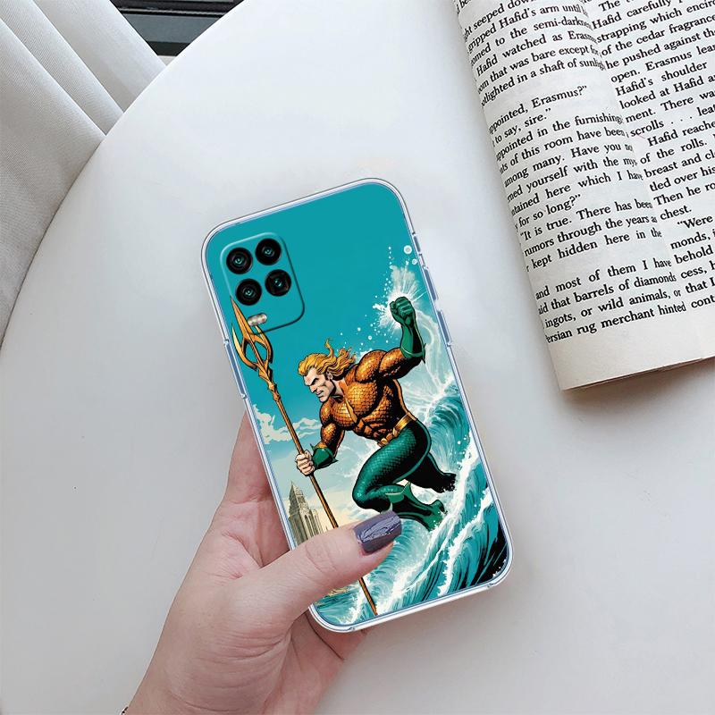 Aquaman Transparent Phone Case for Motorola Moto G10 G20 G30 G31 G32 G34 G35 G41 G42 G50 G51 G52 G55 G60 G60S G62 G71 G72 G75