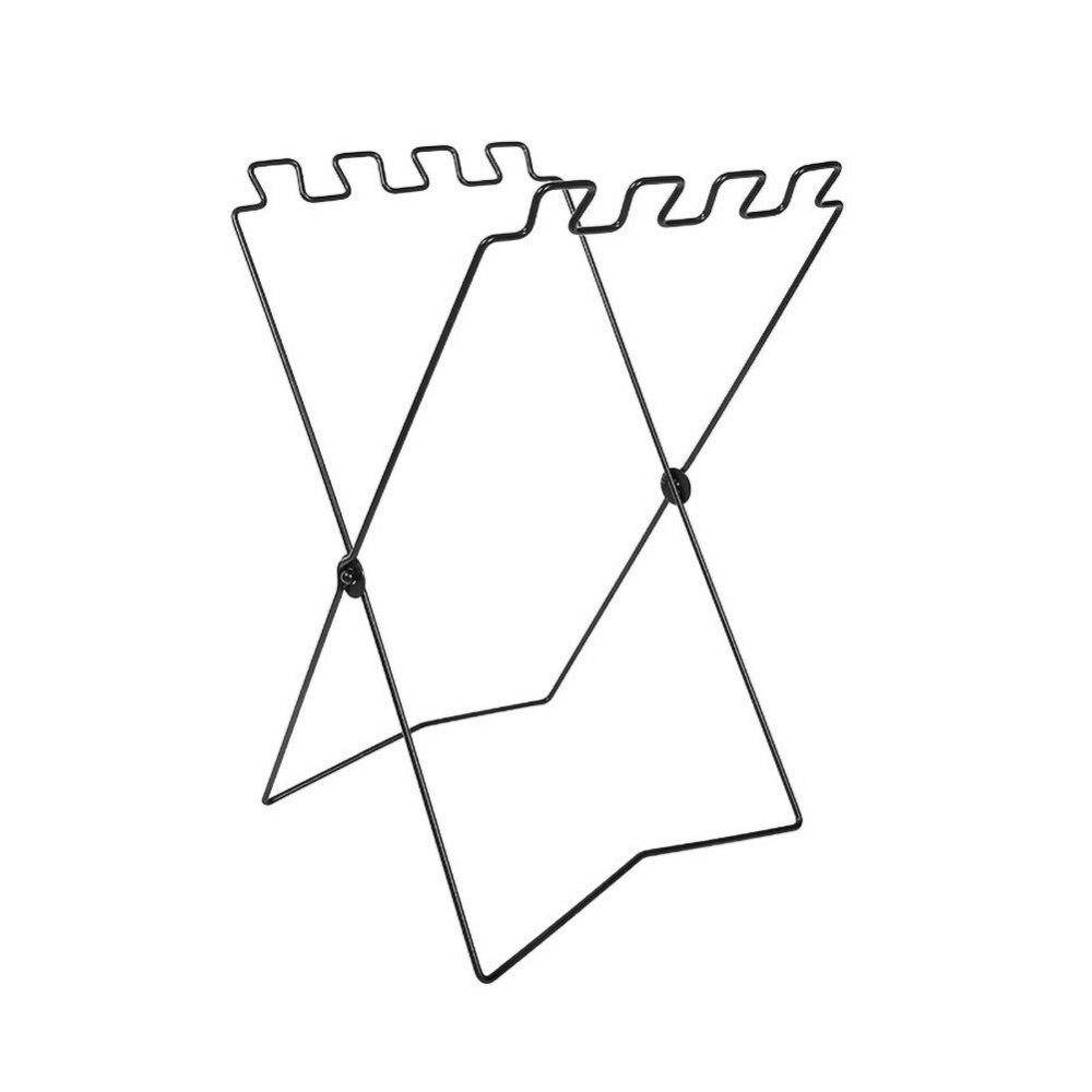 Folding Trash Bag Holder Stand Portable Foldable Outdoor Camping Picnic Garbage Rack Hanging Plastic Bag Holder Stainless Steel