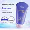 VEVR Bělící opalovací krém - Luxusní ochrana & hydratace pro čistou, průsvitnou pleť (SPF 60)