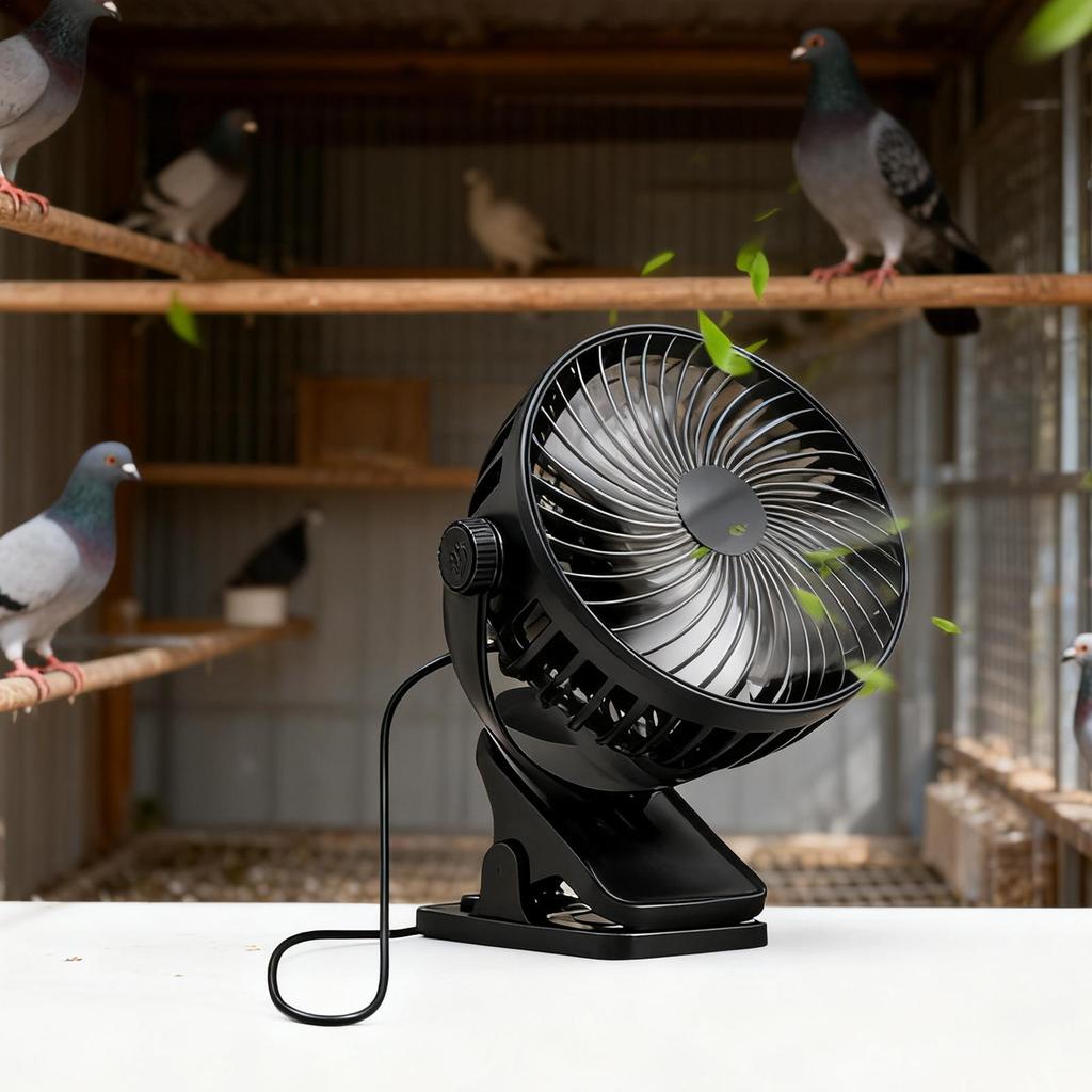 Chicken Coop Fan 360 Rotatable Tent Exhaust Fan Poultry Ventilation Device For Bathroom Kitchen Garage Greenhouse Dorm Shed