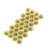 Static Grass Tuft 1:12 Scale Mini Bushy Lowland Shrubs Model Kit Miniature Artificial Grass for DIY Train Landscape Railroad Scenery Gaming Terrain
