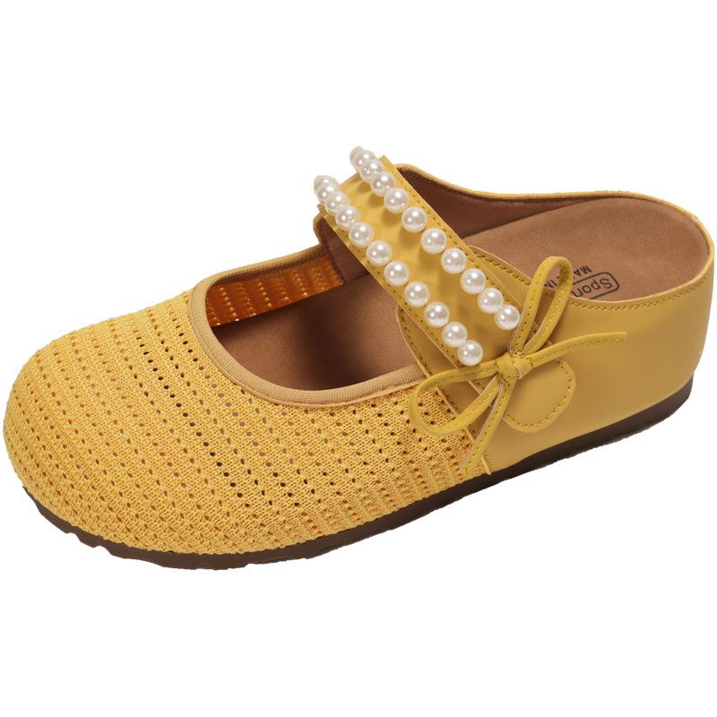 Thick-soled inner height-increasing Birkenstocks Bohemian bag head half slippers women's summer wear 2025 new one-pedal sandals