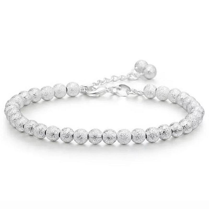 

Женский браслет из матовых бусин 2022: Высококлассный, Роскошный Нишевый Дизайн серебряный