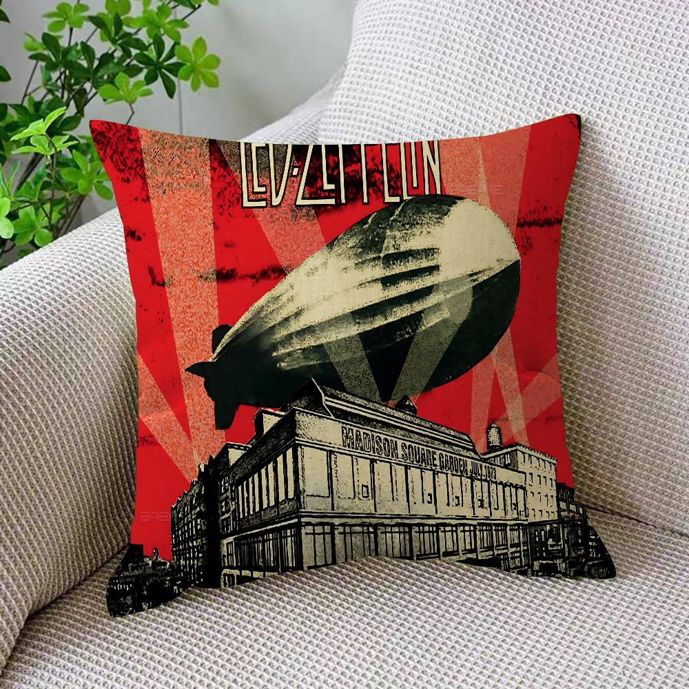 Classic Band L-Led Z-Zeppelin Pillow Cover For Bedroom Room And Living Room Sofa Decorative Cushion Cover