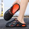 Men's Outdoor Thick-Soled Casual Sandals: Non-Slip Hole Shoes & Slippers for Beach or Autumn Wear