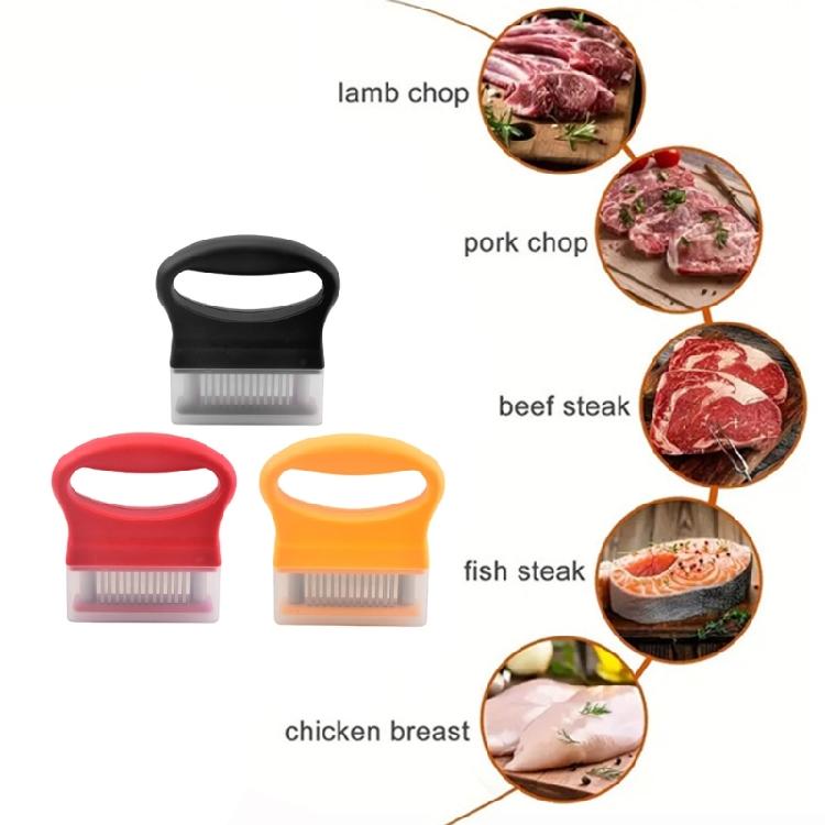 Multipurpose 48 Pin Meat Tenderizing Hammer Ergonomic Handle Meat Tenderizer For Beef Pork And Poultry Dishes