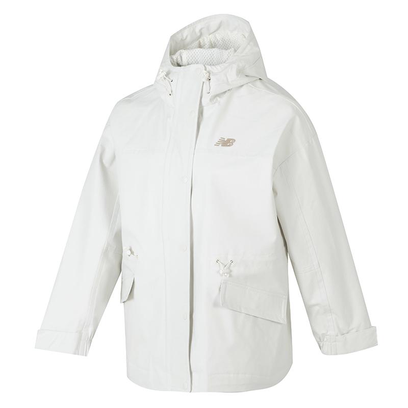 New Balance Jacket Women s White AWJ51365-CIC 155/80A/S