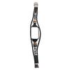 Beaded Watch Strap Replacement Wristband Wearable Smartwatch Band for Fitness Tracker for Band 3 for Band 9 Active Black