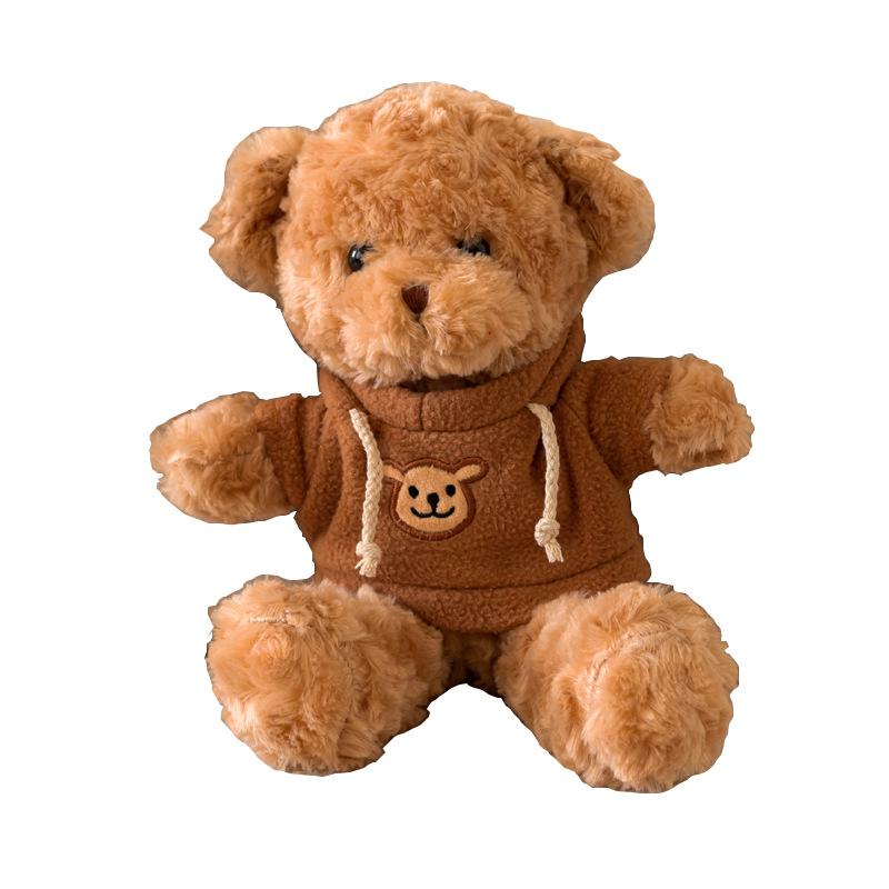 Plush Toy Teddy Bear Doll Sweater Bear Doll Birthday Gift Plush Doll Stall