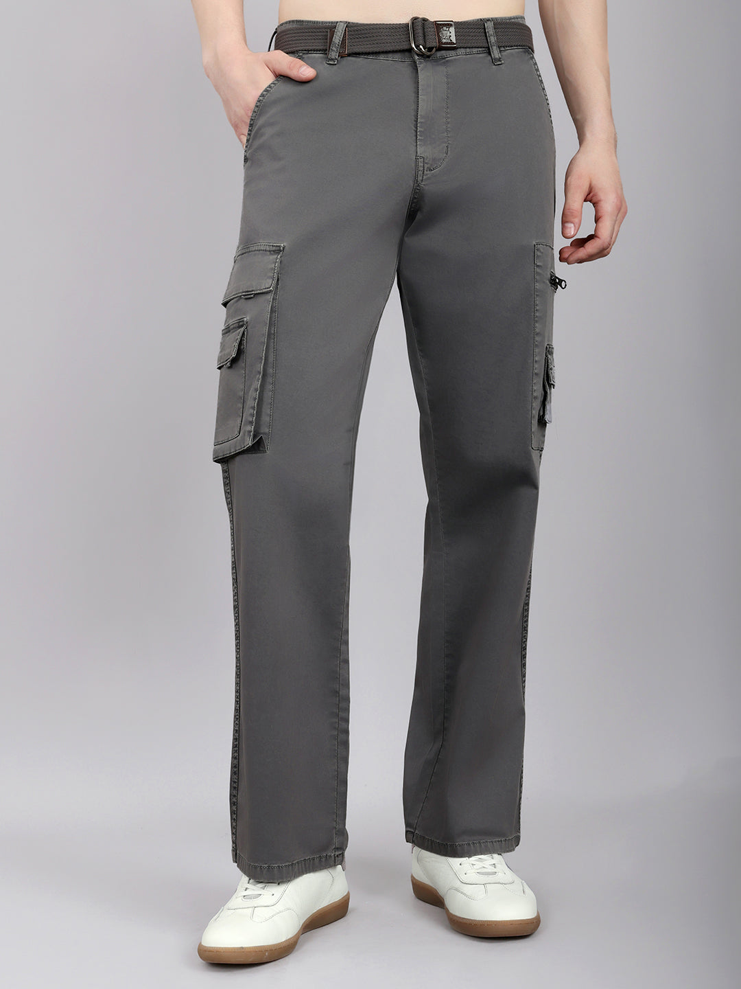 Monte Carlo Men Cargo Grey 32