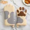 1PC Anti-scalding Oven Gloves Mitts Potholder Kitchen Gloves Tray Dish Bowl Holder Oven Handschoen Hand Clip Tools