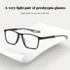 3 Pairs of New Sports Presbyopia Glasses Fashionable and Simple Presbyopia Glasses Middle-aged and Elderly Men's and Women's