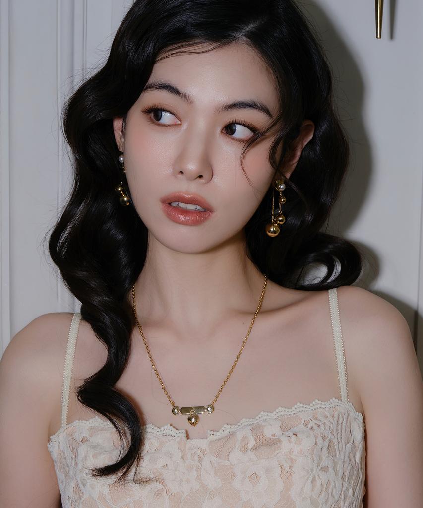 Reve Love Ball Drop Earrings