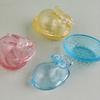 Glass Bunny Candy Dish Easter Bunny Candy Bowl with Lid Snack Serving Dish for Party