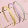 3pcs Fashion Girls Headbands Candy Color Satin Headbands Sponge Hairbands Hairhoop Women Girls Hair Accessories