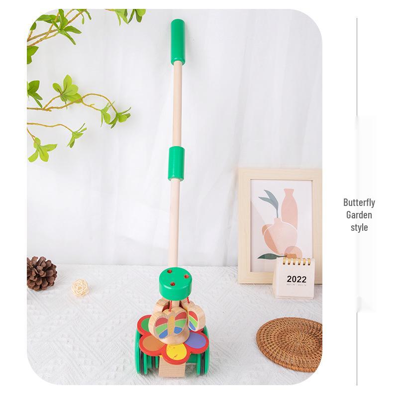 Kids' Single-Bar Walker Pushchair Toy for Learning To Walk