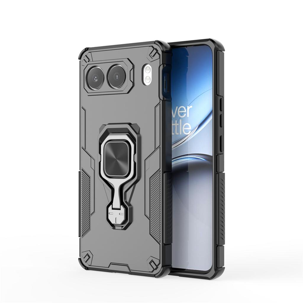 For OnePlus Nord 4 Case Rotatable Ring Kickstand PC+TPU Shockproof Phone Cover