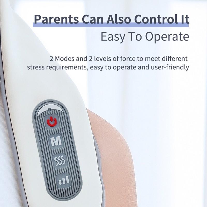 Wireless Hands-free Clamp Kneading Muscle Relax Pain Relief Massage Equipment Multi Angle Shoulder Neck Massager