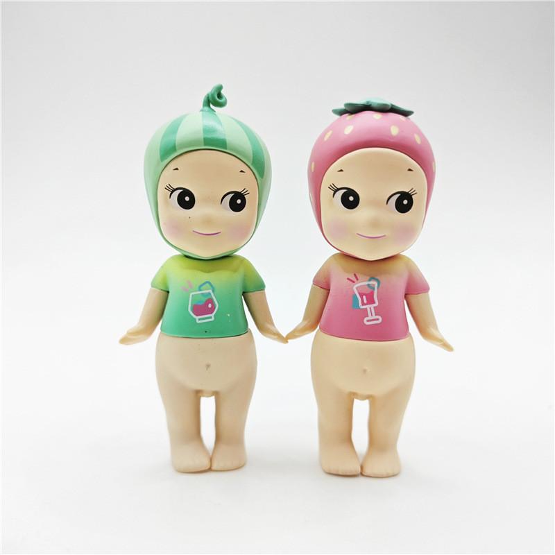 Abs Angel Toy Set With Fruit Drink Series For Collectors And Giftgiving