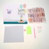 12pcs Handmade Greeting Cards DIY Special Shaped Diamond Painting Cross Stitch Cartoon Birthday Cards Crafts Gifts