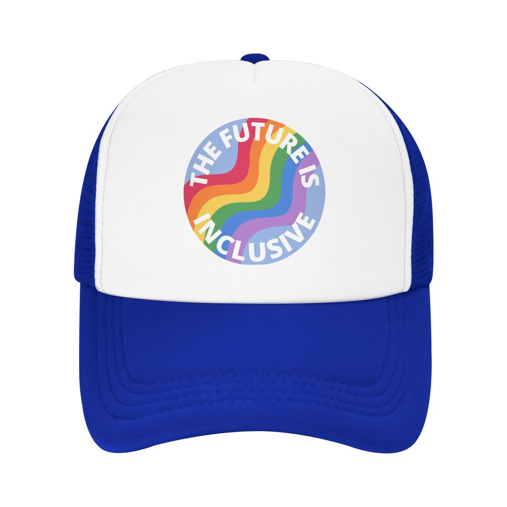 Sounds Gay Im In LGBT Pride Rainbow Mesh Baseball Cap Adult HipHop Trucker Hat Adjustable Polyester Sun Caps