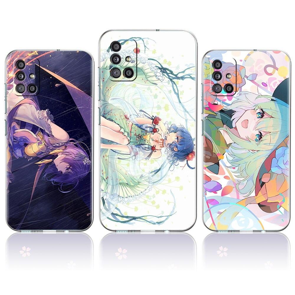 Anime TouHou Project Girl Phone Case For Samsung Galaxy A51 A71 A21S A12 A11 A31 A41 A52 A32 5G A72 A01 A50 A70 Soft Clear Cover